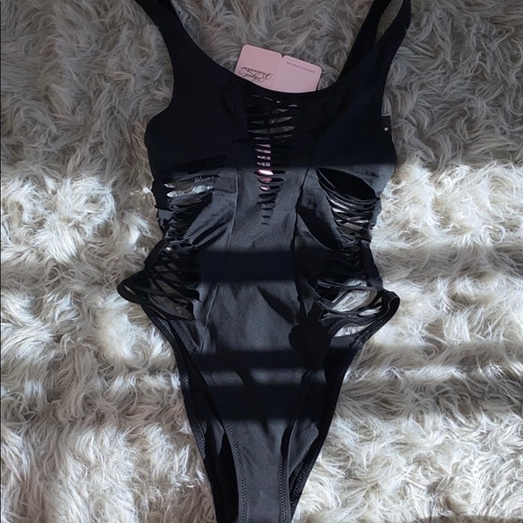 Agent Provocateur Dakotta swimsuit 2 black NWT - Picture 3 of 8